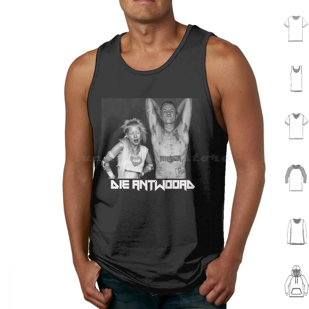 

Die Antwoord Tank Tops Print Cotton Die Antwoord Yolandi Yo Landi Yolandi Visser Zef South Africa South African