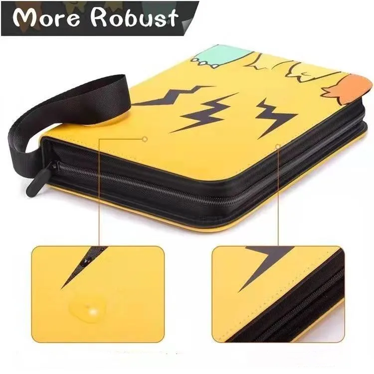 200-400 шт. защитная папка для карт с изображением Пикачу | Игрушки и хобби