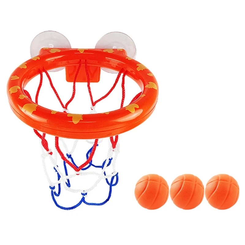 

Baby Bath Toy Boy Water Toy Bathroom Bathtub Basketball Hoop Play Set