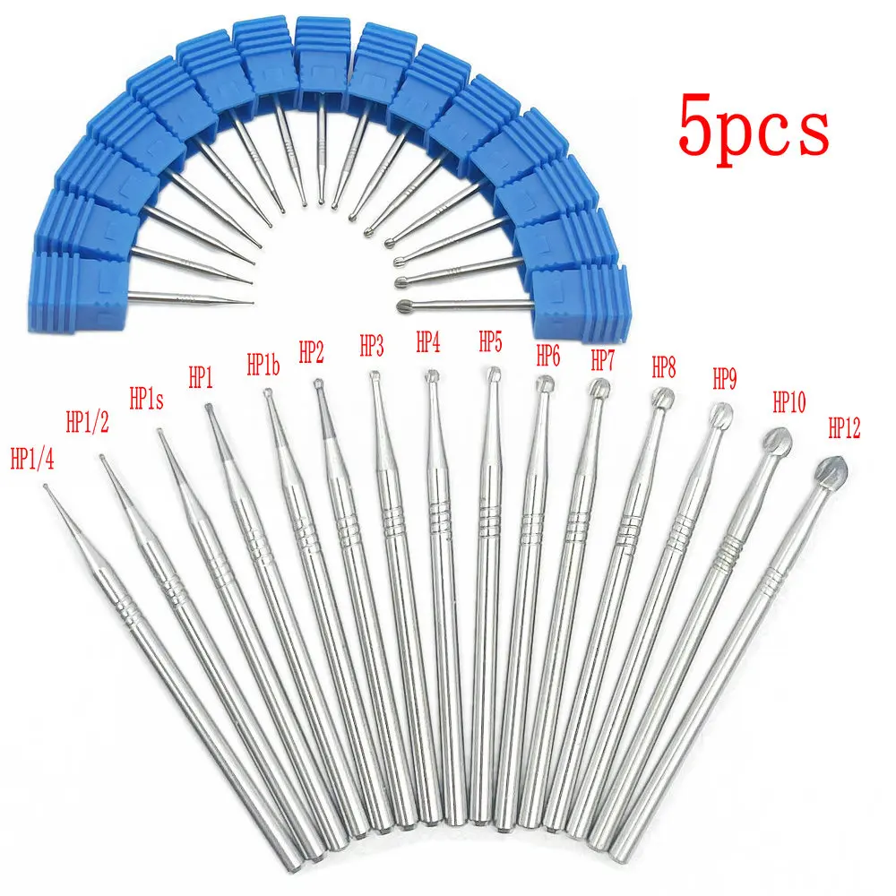 

5 шт., карбидные Буры для ротационных инструментов