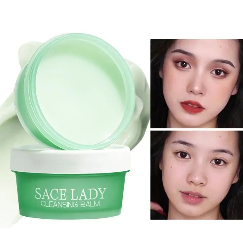 

Aloe Cleansing Balm Mild Gentle Make-up Remover Cream Refreshing Deep Cleansing Full Face Makeup Remover Oil Control Cleansing