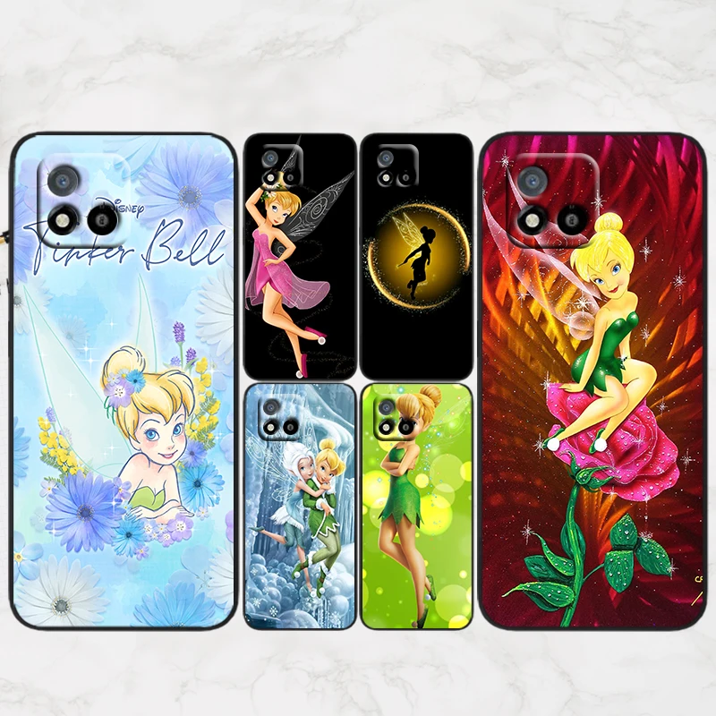 

Wonderful Fairy Tinker Bell Phone Case For OPPO Realme V11 X3 X50 Q5i GT Neo2 C21Y C3 9 9i 8 8i 7i 6 5 Pro 5G Master Black Soft