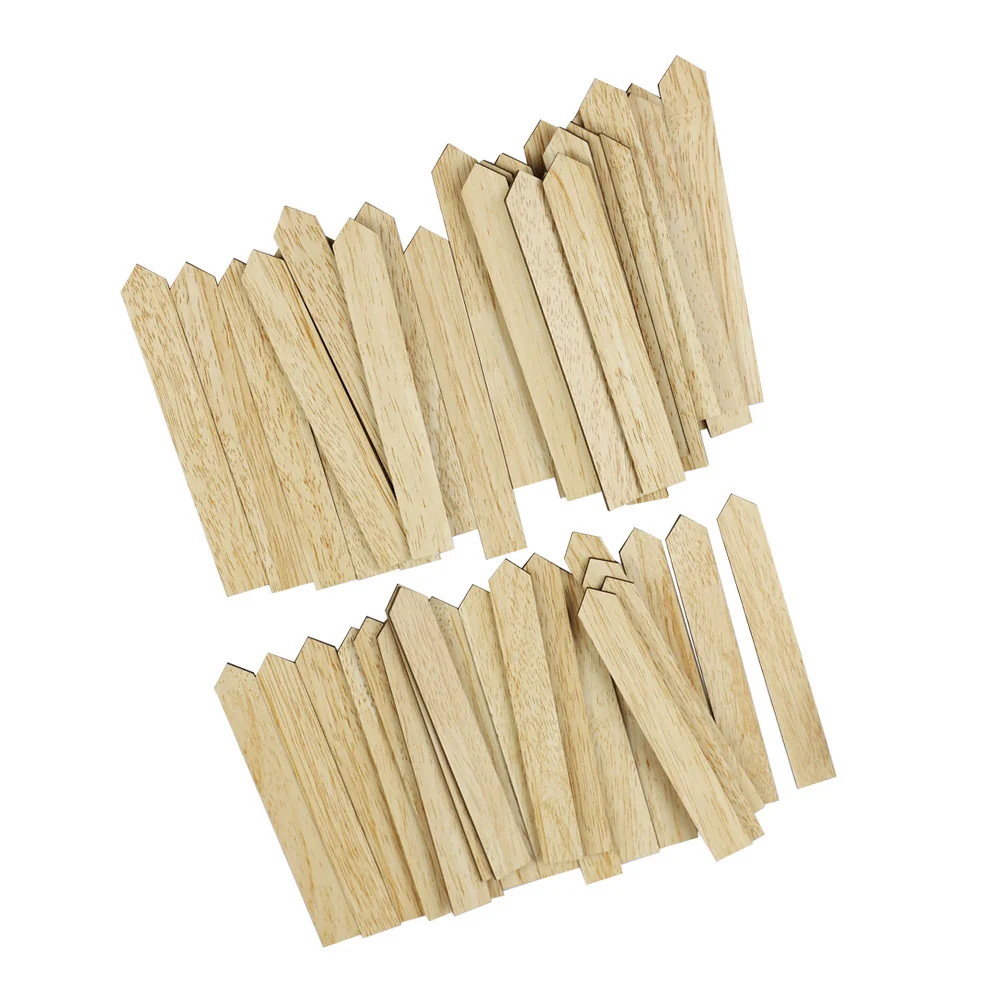 

50 Pcs Creative Flower Tags Decorative Vegetable Labels Reusable Plants Labels