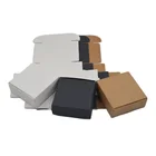 50Pcslot Vintage Kraft Paper Box,Cardboard Handmade Soap Box,White Craft Paper Gift Boxes,Black Packaging Jewelry Box