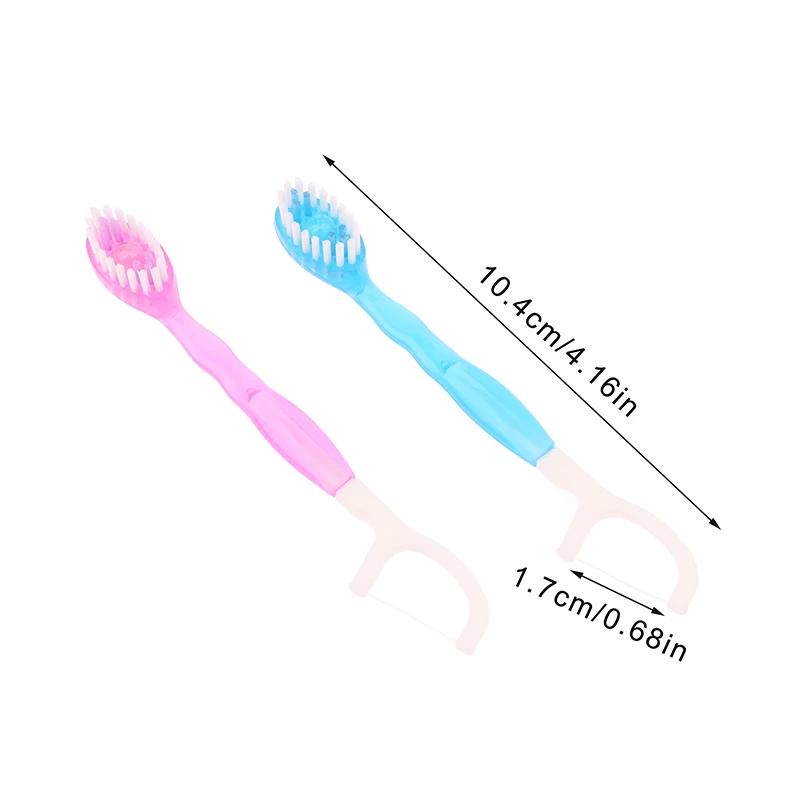 12 шт. одноразовая зубная щетка взрывная бусина для взрослых чистящая портативная