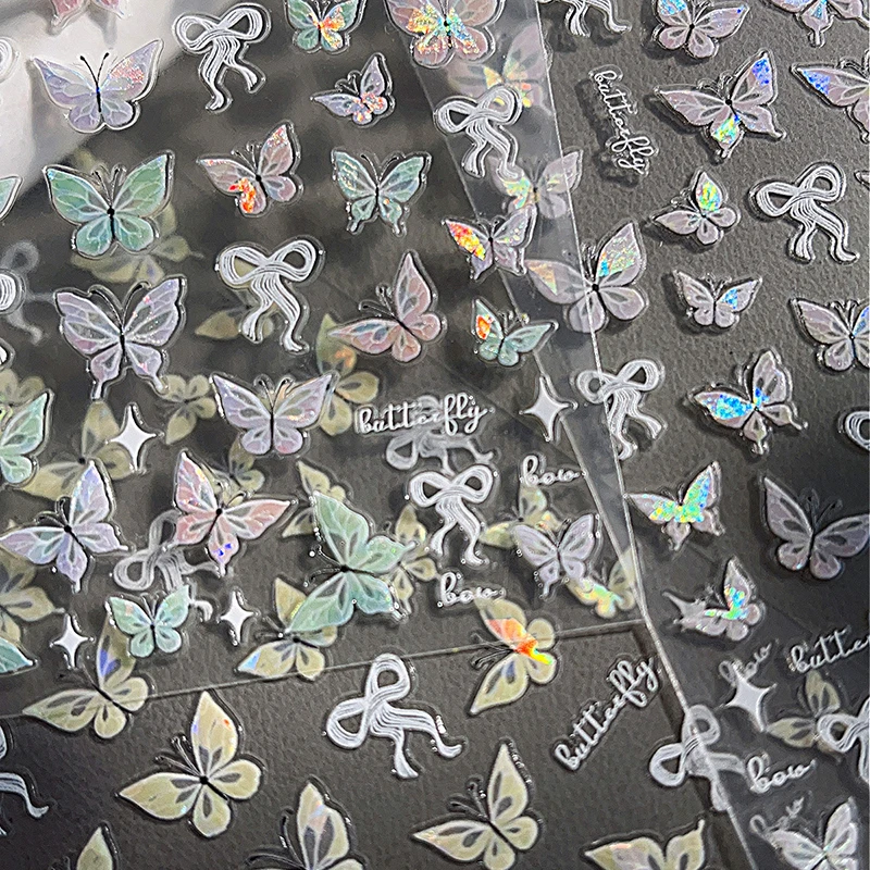 Наклейка для ногтей HNKMP бабочка