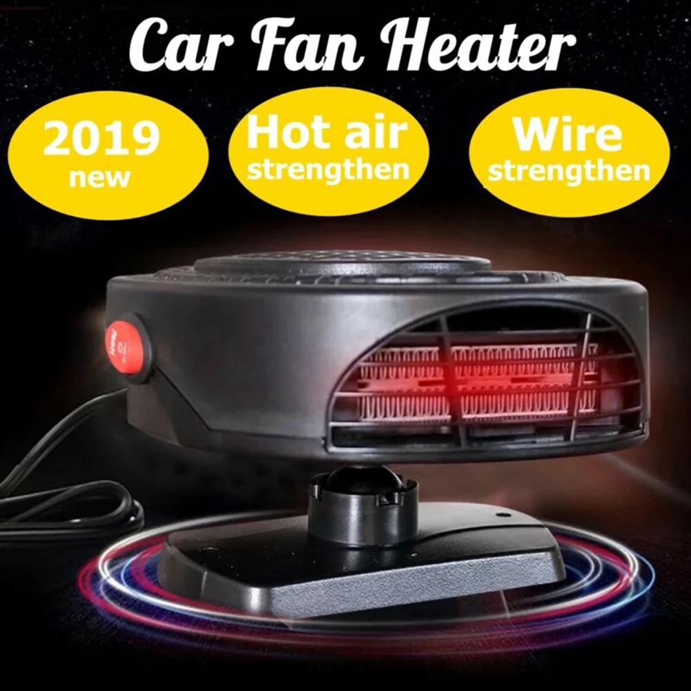 

High Quality Car Fan Heater Fan Heater 12V 500W Car Accessories Car Auto Heater Cooler Dryer Fan Defroster Demister