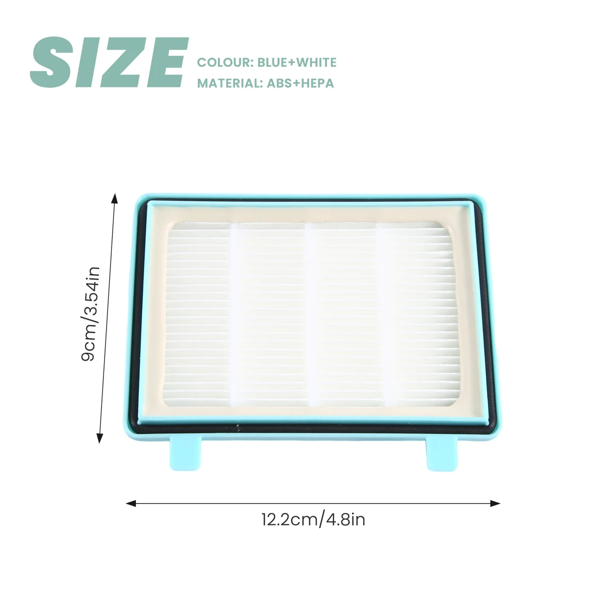 Vacuum Cleaner Hepa Filter for Philips FC5832 FC5835 FC5836 FC5982 FC5988 FC9350 FC9351 FC9352 FC9353 Robot Parts