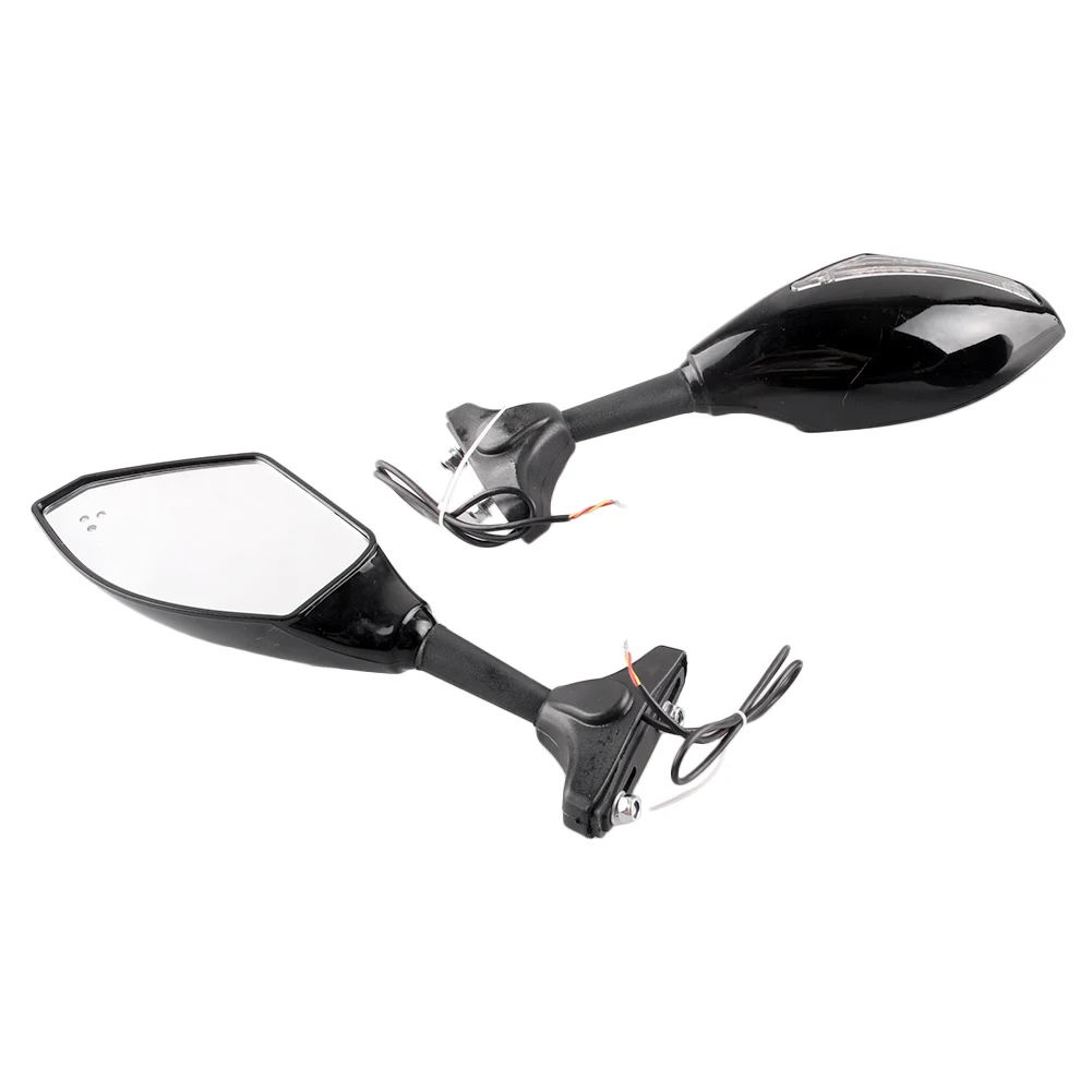 Универсальные зеркала заднего вида для мотоцикла со светодиодной