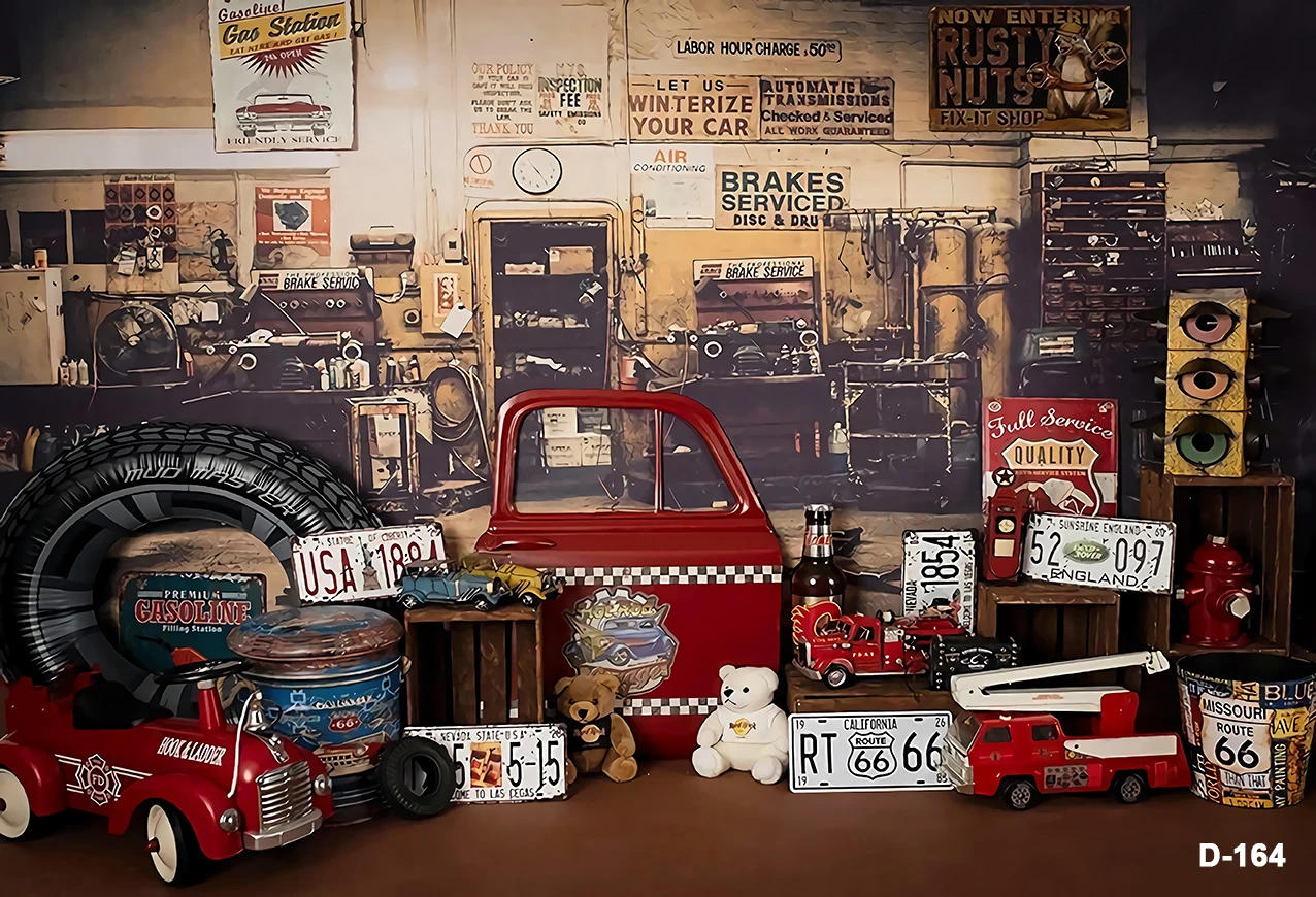 Фон для фотосъемки &quotГараж&quot