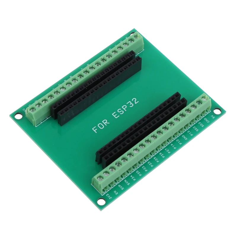 

for 38Pin ESP32 Development Board ESP32 Breakout Board GPIO32 Microcontroller Expansion Adapter