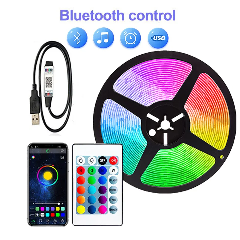 

Светодиодная лента Adiodo RGB 5050 Bluetooth 1-30 м