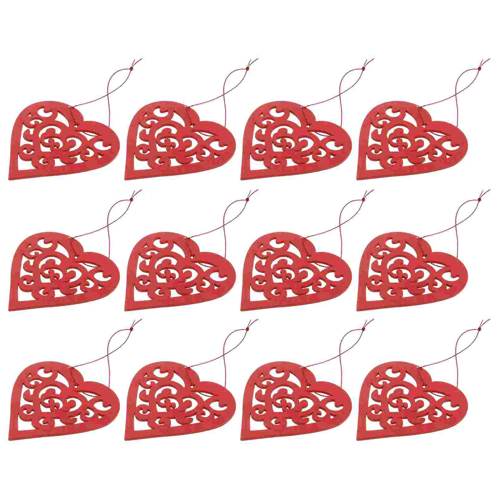 

Wood Wedding Heart Wooden Hanging Crafts Cutout Embellishments Valentines Diy Valentine Ornaments Decor Tags Pieces Tag S Gift