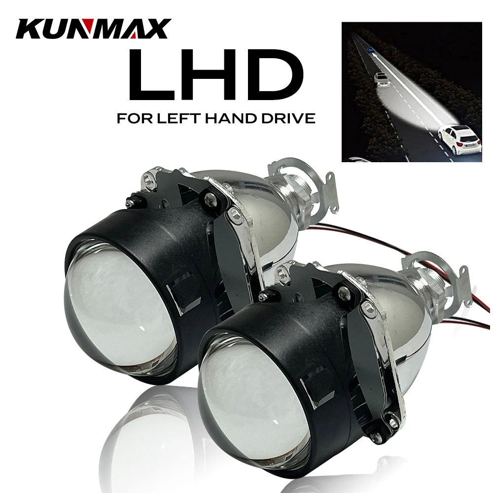 

2 шт./партия, автомобильные Биксеноновые лампы для фар, 2,5 дюйма