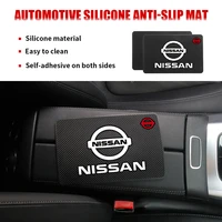 car dashboard non slip phone holder mats anti slip pads auto accessorie for nissan qashqai j10 j11 juke tiida teana skyline note