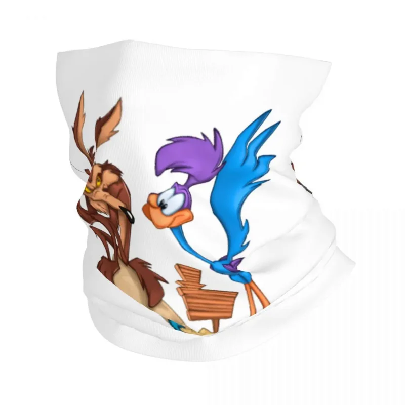 

Бандана Roadrunner Wile, накидка на шею, маска-балаклава с рисунком койота из мультфильма, шарф, многофункциональная повязка на голову для верховой езды, унисекс, для взрослых