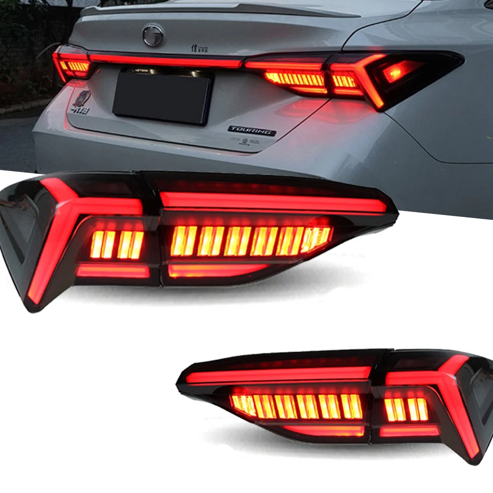 

Задний фонарь для Toyota Avalon LED 2018-2022, задсветильник фонарь, задний фонарь, автомобильный Стайлинг DRL, динамический сигнал поворота, Задний сигн...