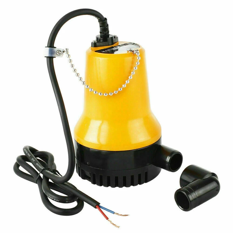 

12V Submersible Water Pump Mini Cabin Drainage Pump Bilge Pump Household Pumping Circulation Electric Pump