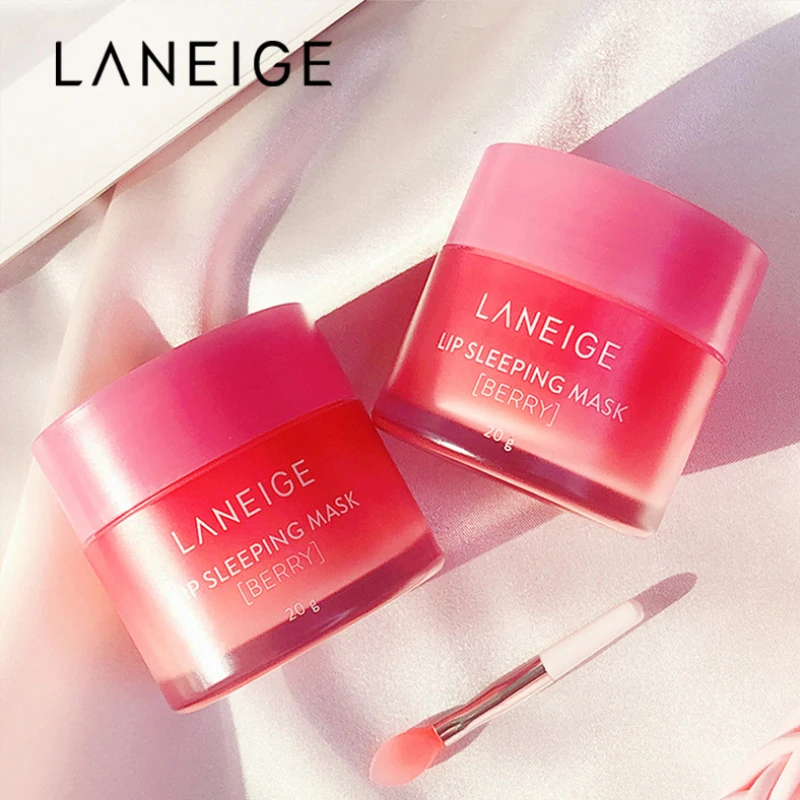

Laneige Korea Cosmetic Lip Sleeping Mask 20g Berry Essence Pink Lip Care Moisture Lip Balm Smoothing Dryness