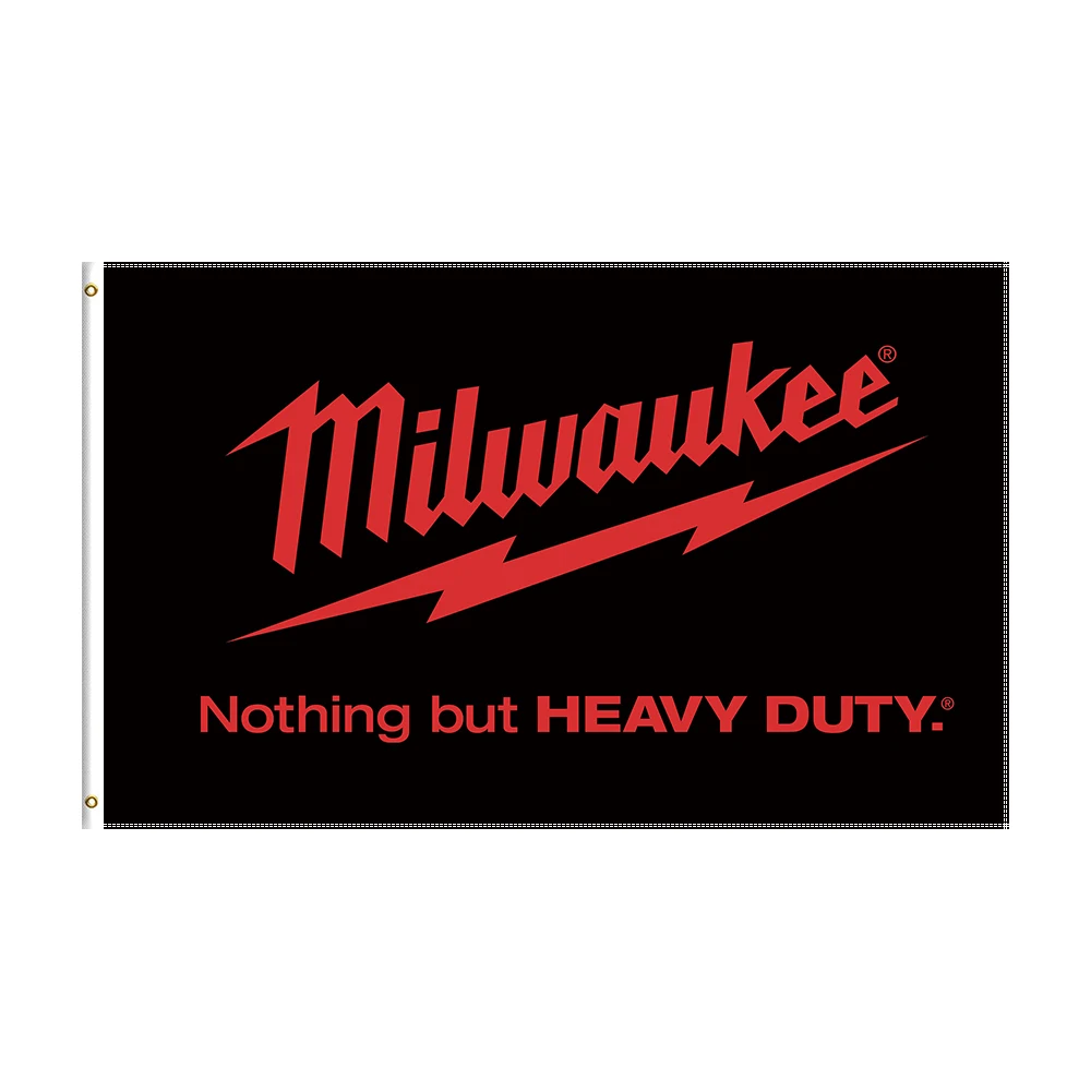 

3x5Ft Milwaukees Flag Tools Printed Banner For Decor 1