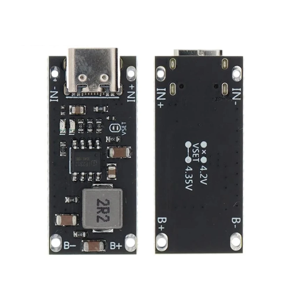 

1 Pc Type-C USB 3A Polymer Ternary Lithium Battery Charging Board IP2312 5V 4.2V For Mobile Phone Power Tool Accessories