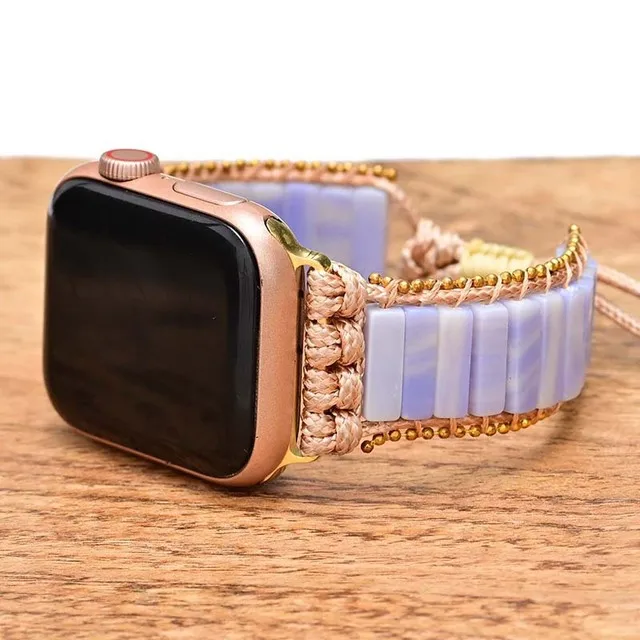 Bohemia Strap For Apple Watch Band 7 44mm 40mm 45mm 42mm Nylon Braided Bracelet For iwatch series 6 SE 5 4 3 38mm 41mm Correa