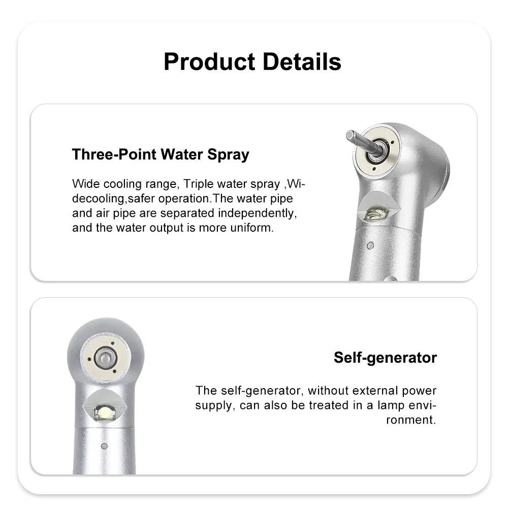 XYSZ Стоматологический светодиодный высокоскоростной наконечник Стандартная