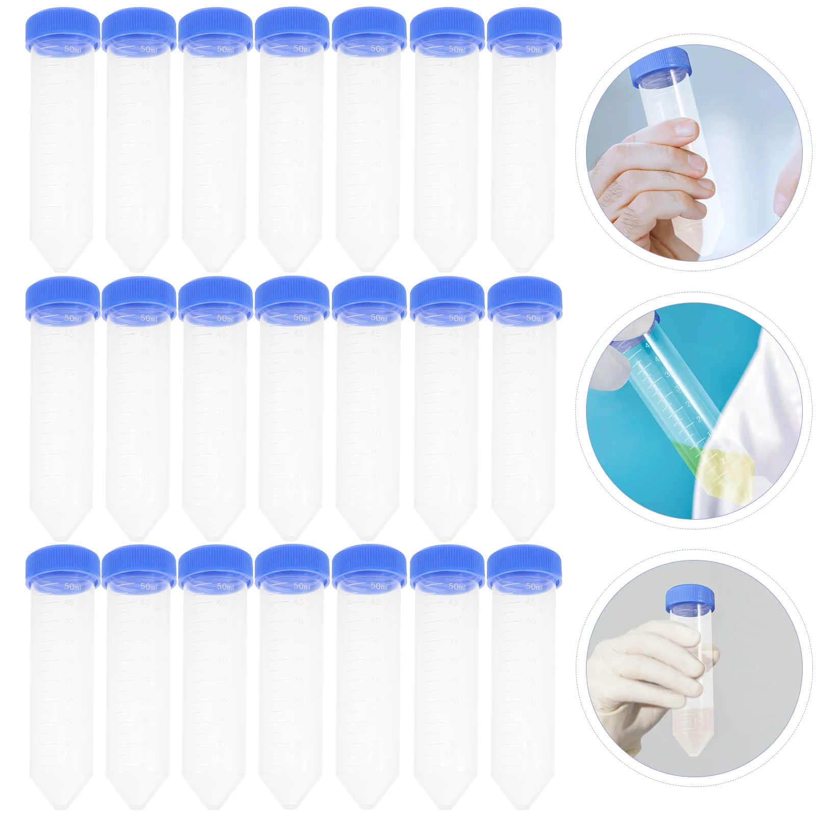 Центрифужные трубки Ultechnovo 50 мл 25 упаковок полипропиленовые контейнеры