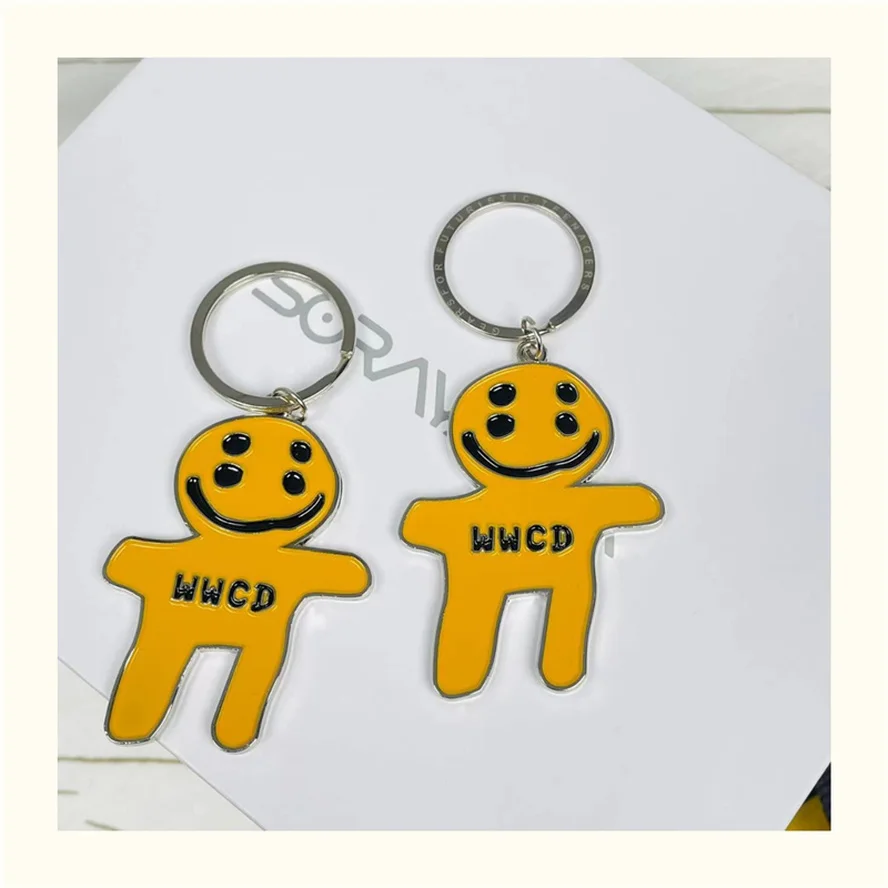 

2023ss CPFM.XYZ WWCD Key Chains Men Women Cactus CPFM Keychain Pendant