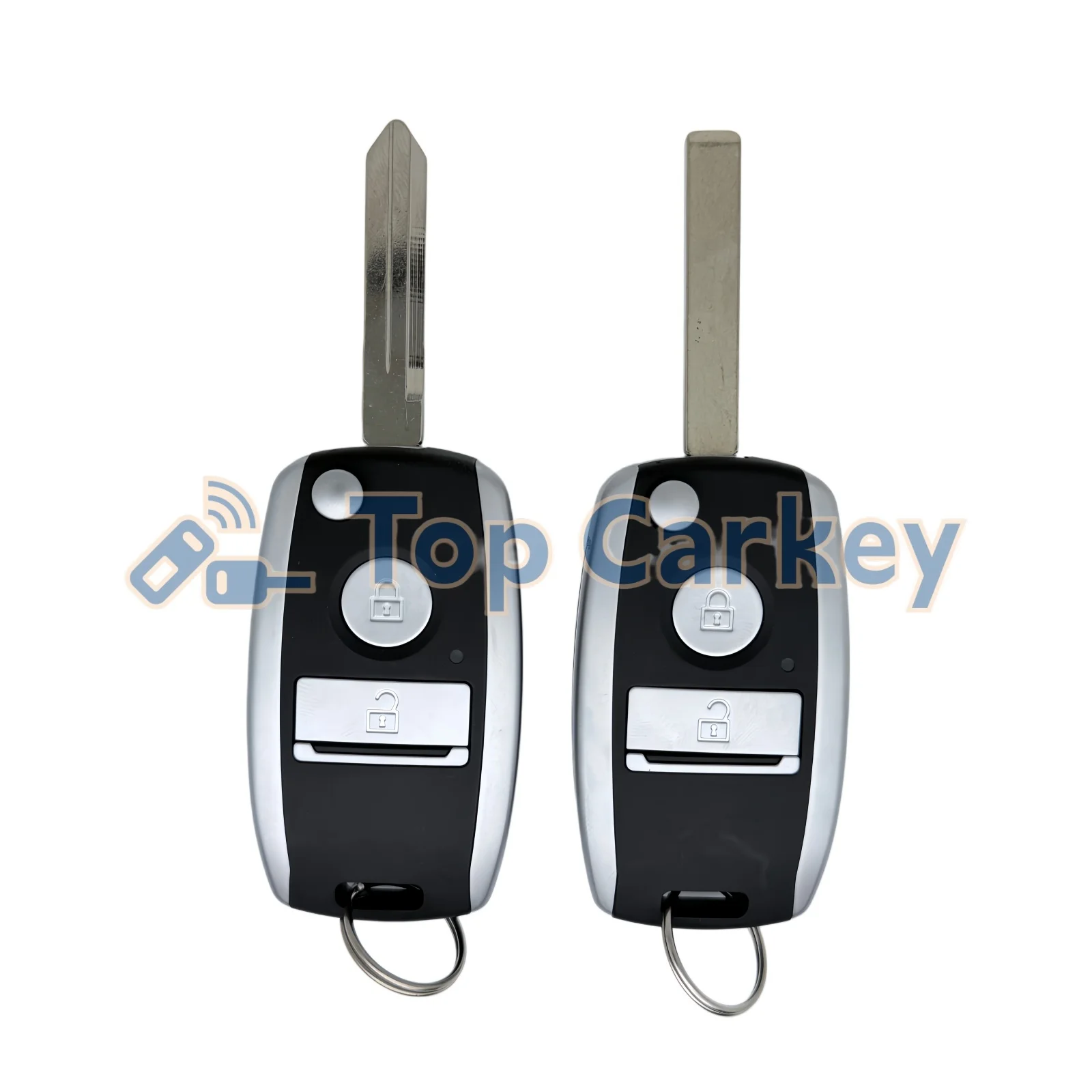 Фото Оригинальный выкидной ключ-пульт TopCarkey K32551A 433 МГц для Dongfeng DFAC Dolika D5 D6 Captain K6 K7 T3 T5 Yufeng V9 E-Travel №3