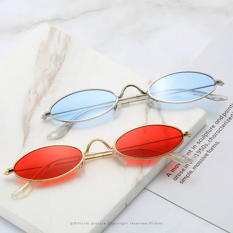 

Small light men's sunglasses metal frame classic elements UV400 summer trend 2018 new sunglasses men SUN GLASS 7 colors