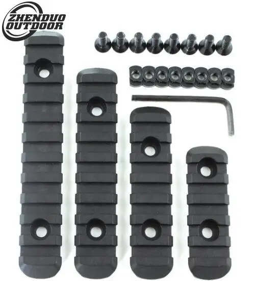 

ZHENDUO OUTDOOR MOE Nylon Rail Set for Keymod or M-lok Hunting Gun Accessories