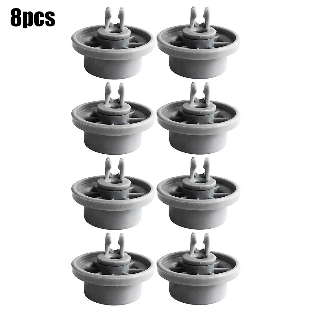 

8pcs Dishwasher Wheels Basket Rollers Wheel For Bosch Neff Spare Parts Rollers Lower Basket Dish Washer Replacement