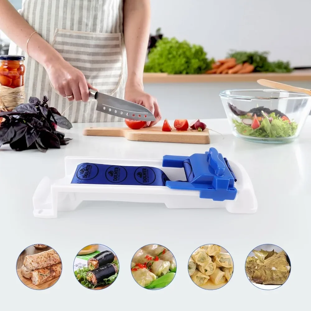 1 шт. машина для рулетов виноградных листьев барабанов овощей инструменты мяса