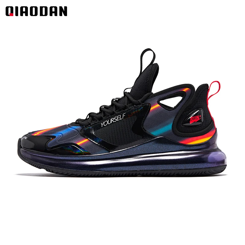 QIAODAN Running Shoes For Men 2023 Fashion Lightweight Cushion Outdoor Elasticity Sports Shoes Fashion Male Sneakers XM35200202