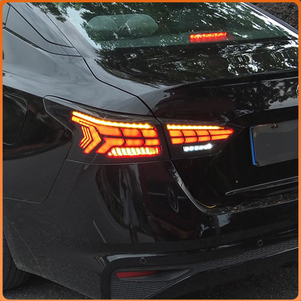 Фото Высококачественные светодиодные динамические задние фонари (LED Streamer Turn Light) для Nissan Teana 2019-2021: Комплект для модернизации задних фар автомобиля №4