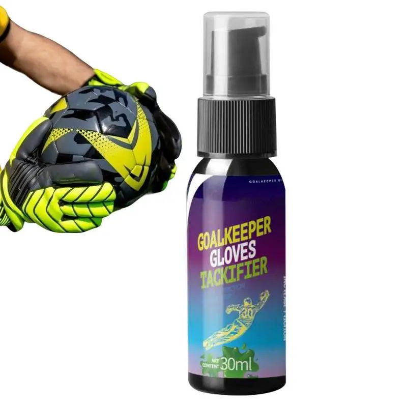 

Grip Boost Spray Anti-slip 30ml Goalkeeper Gloves Tackifier Football Goalkeeper Grip Glove Glue For Enhanced Sticky