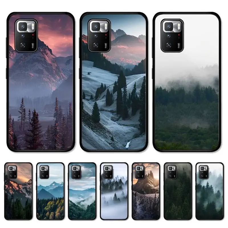 

Mountain Forest Phone Case for Redmi Note 8 7 9 4 6 pro max T X 5A 3 10 lite pro
