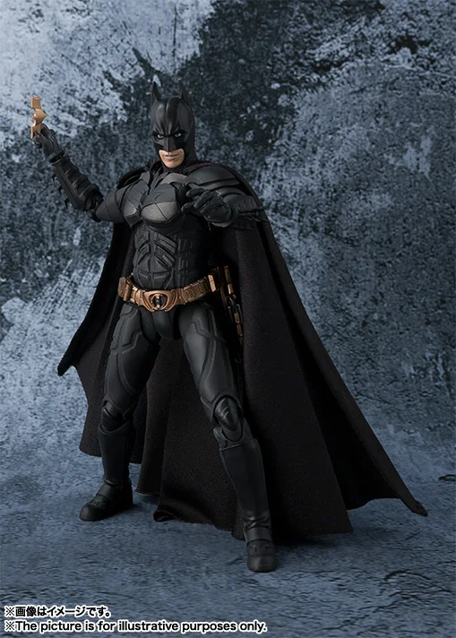 Фото В наличии Originate BANDAI SHF The Dark Knight Batman Подвижная модель игрушки S.H.FIGUARTS Брюс Уэйн Темный рыцарь Rises №3