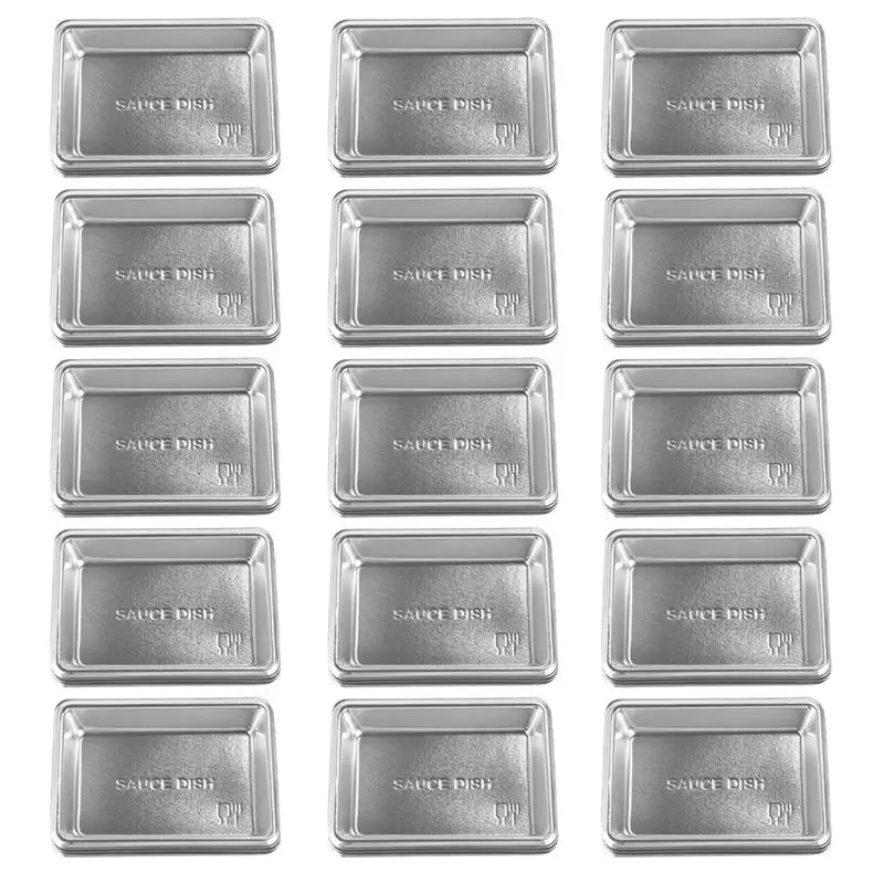 

150pcs Plastic Sauce Dish Disposable Sauce Dish Seasoning Trays for Mustard