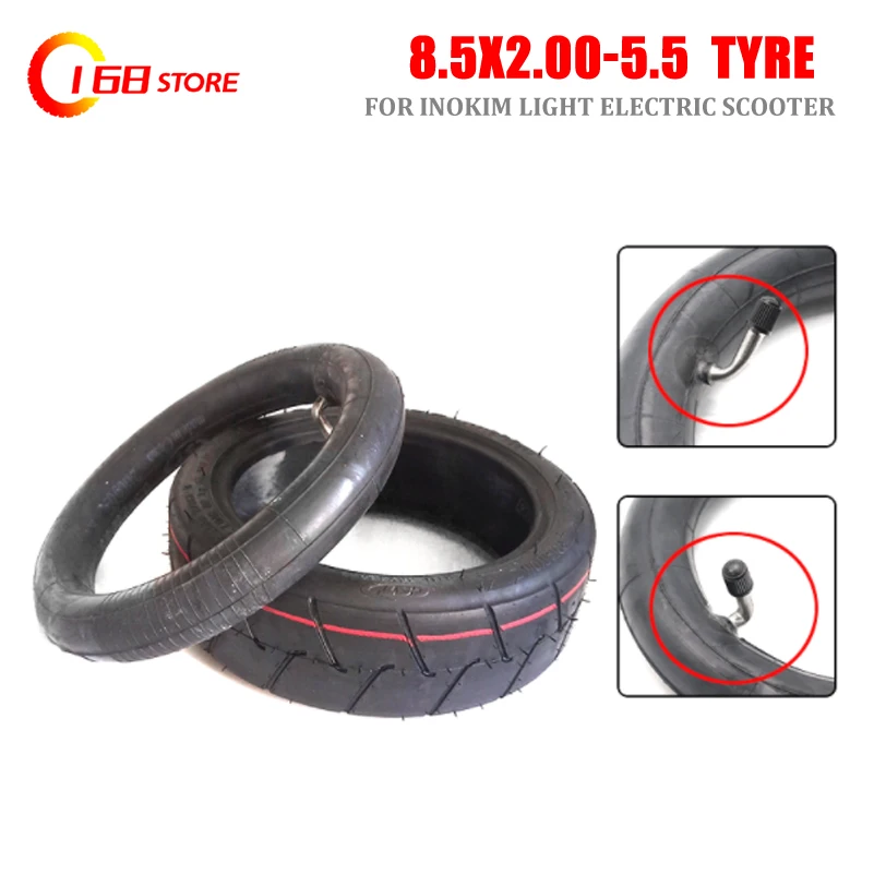 

CST 8.5X2.00-5.5 Inner Tyres Outer Tire for Electric Scooter and INOKIM Night Series Scooter 8.5 Inch Pneumatic Tire Camera