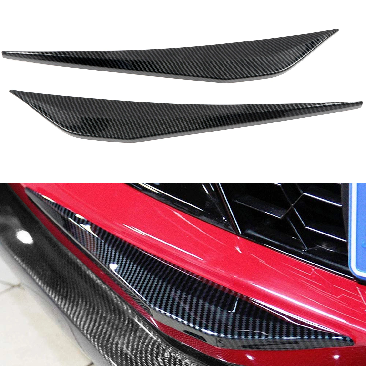 Передний передний бампер для Chevrolet Corvette C7 2014-2018 2 шт. |