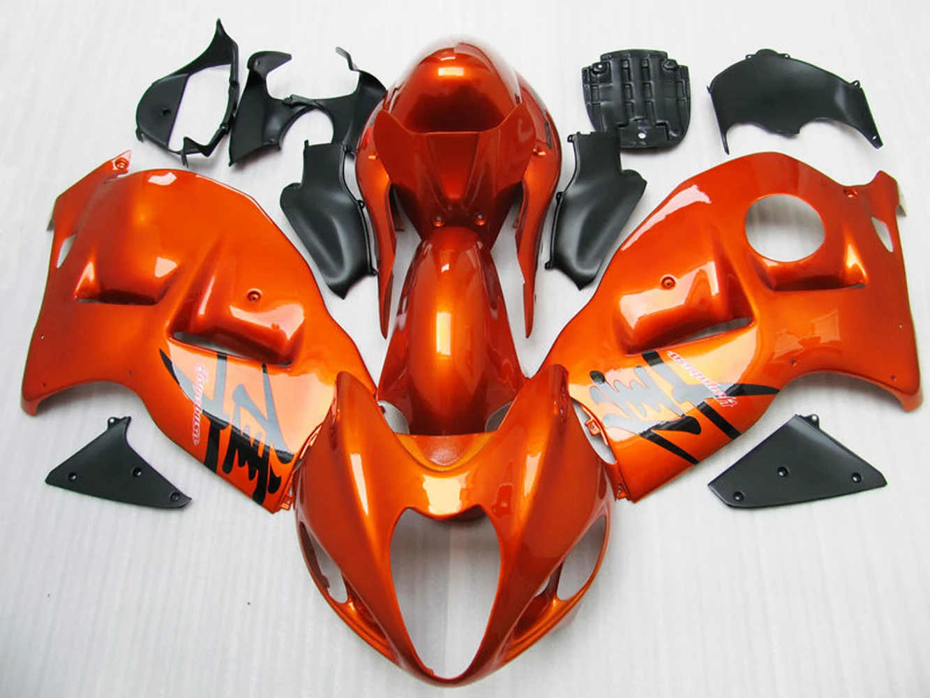 

Injection bodywork fairings Suzuki GSXR1300 Hayabusa 97-07 1997 1998 1999 2000 2001 2002 2003 2004 2005 2006 2007 orange Black