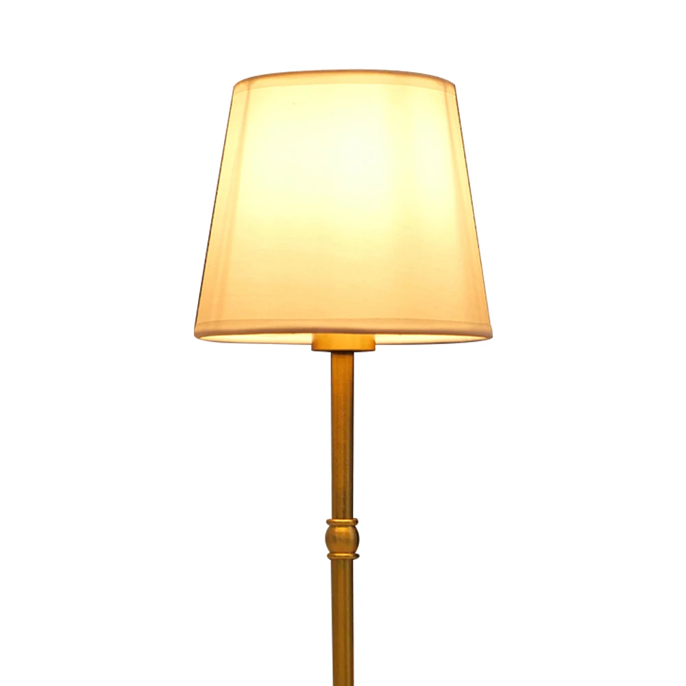 Настольная лампа с регулируемой яркостью декоративная для чтения тканевый