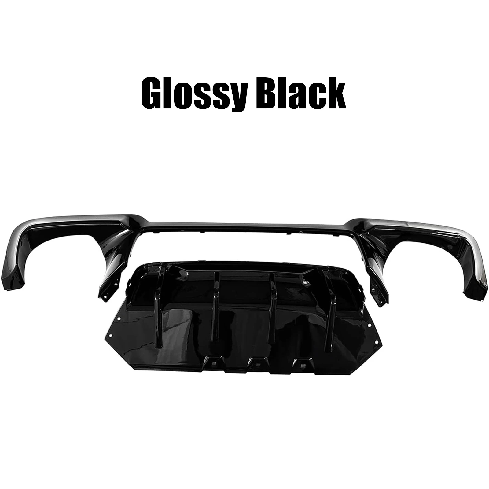 Задний бампер автомобиля диффузор сплиттер спойлер для BMW F10 5 серии M-Sport M5 2011-2016