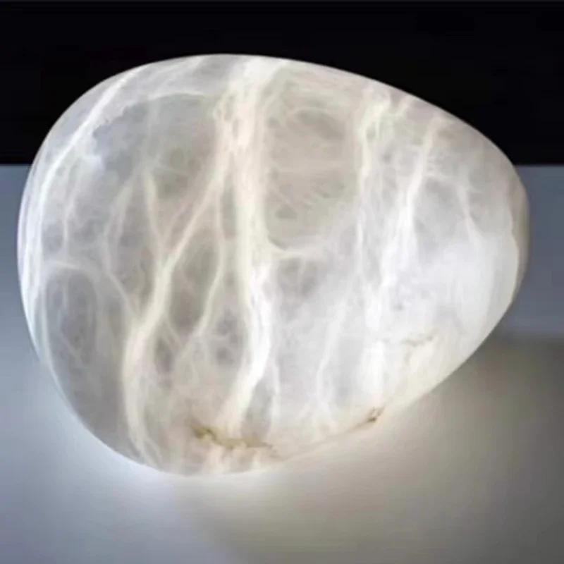 Подвесной светильник из мрамора и латуни NoEnName_Null