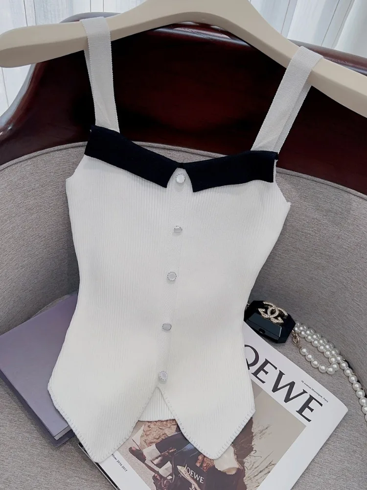 

Женская летняя майка светильник, Сексуальная футболка без рукавов, повседневные топы, тканевый топ с V-образным вырезом для студентов, майка, одежда F82