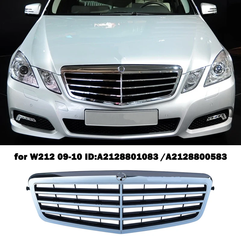 

Передняя решетка радиатора, бампер для Mercedes Benz E Class Klass W212 E350 E300 E260 A2128801083 A2128800583, внешние декоративные детали для автомобиля