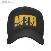 fashion hats mtb mountain bikes printing baseball cap men and women summer caps new youth sun hat
