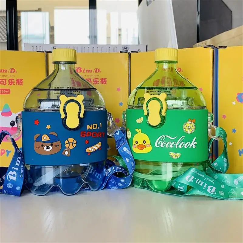 

Cartoon Portable Lovely Cool Down Instagram-style Drinking Utensils Gifts Highest Evaluation Popular Anti-fall Water Cup Summer